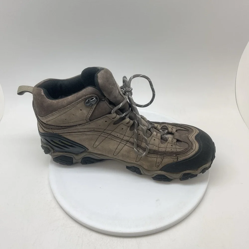 Oboz Boots Mens 12 Bridger B-Dry Waterproof Hiking Trail Outdoor Brown Shoes
